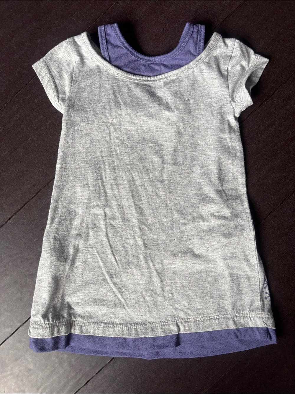 Disney Girls Ariel & Elsa Nightgowns - Teal, Blue & Gray - Picture 5 of 7